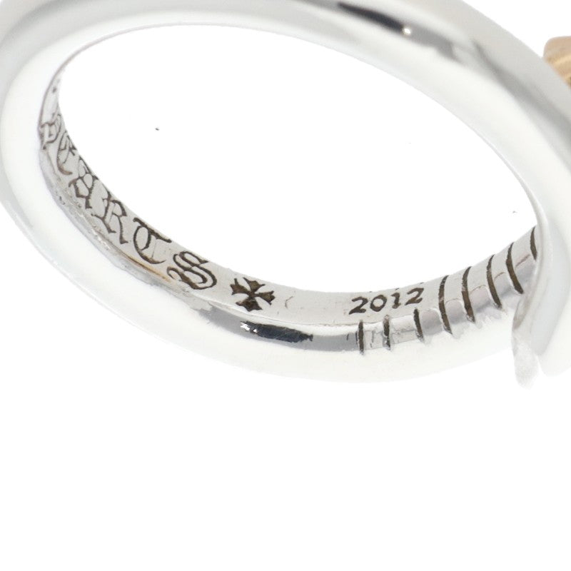 Chrome Hearts NAIL CRSBALL W GLD Silver Gold Size ONE SIZE