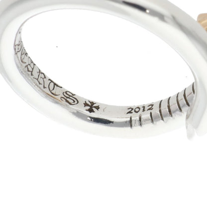 Chrome Hearts NAIL CRSBALL W GLD Silver Gold Size ONE SIZE