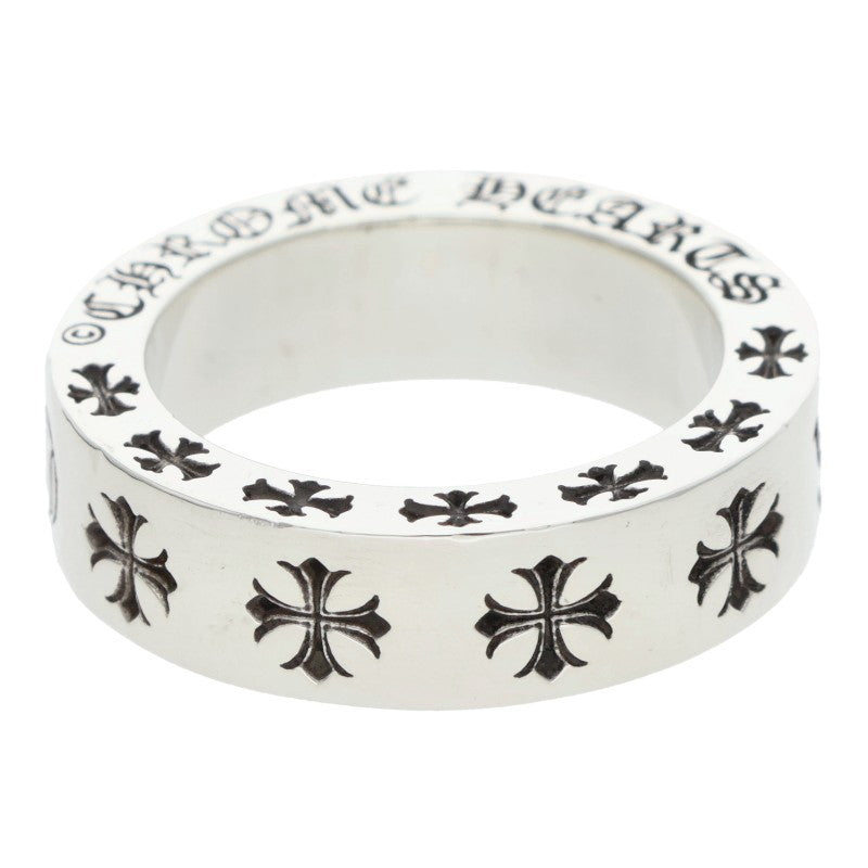 Chrome Hearts 6mm Spacer Forever Silver Ring Size US 5