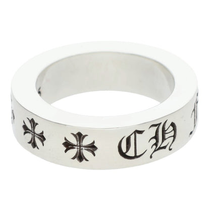Chrome Hearts 6mm Spacer Forever Silver Ring Size US 5
