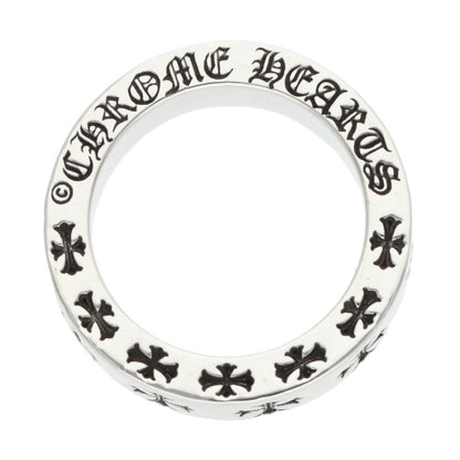 Chrome Hearts 6mm Spacer Forever Silver Ring Size US 5