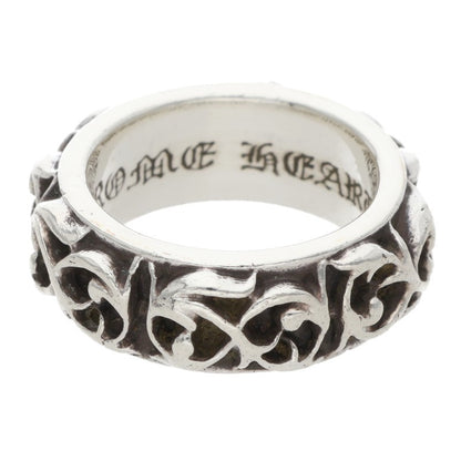 Chrome Hearts ETRNITY VINE BAND Silver Ring Size US 6
