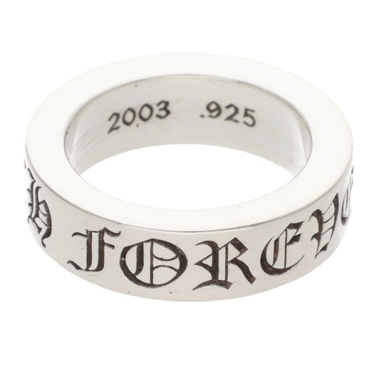 Chrome Hearts 6mm Spacer Forever Silver Ring Size ONE SIZE