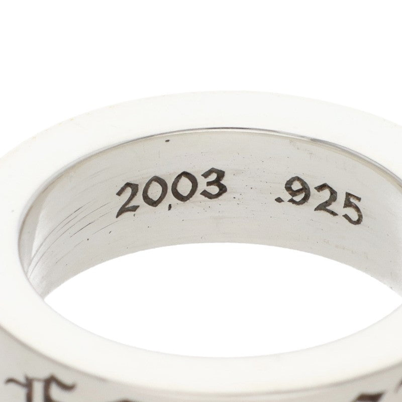 Chrome Hearts 6mm Spacer Forever Silver Ring Size ONE SIZE
