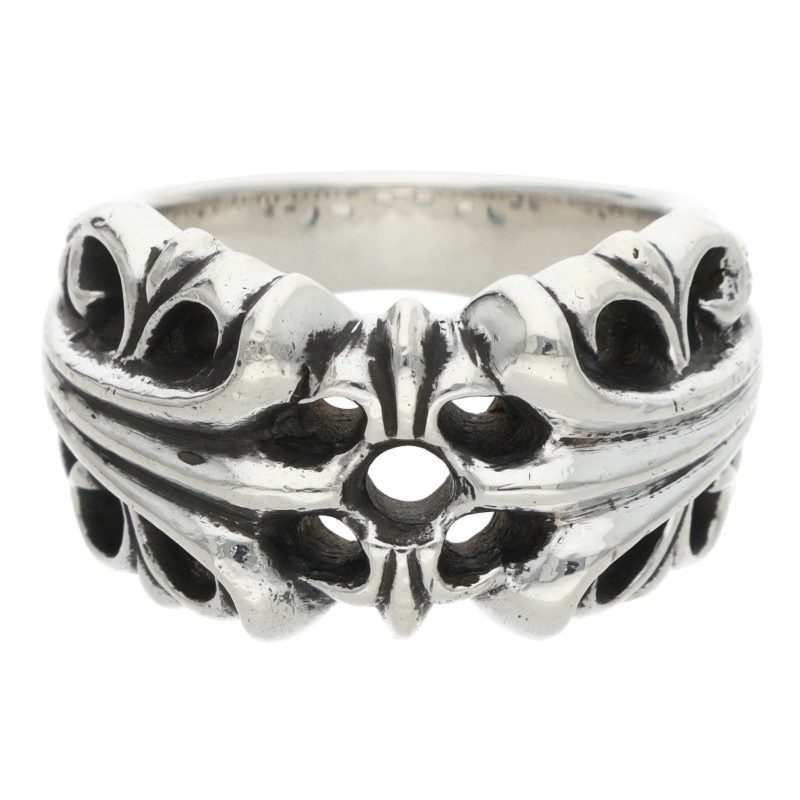 Chrome Hearts K&T Old Silver Ring Size US 7.5