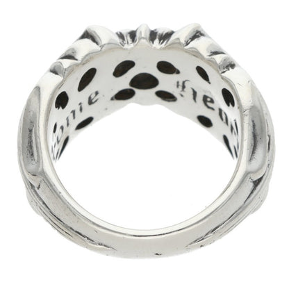 Chrome Hearts K&T Old Silver Ring Size US 7.5