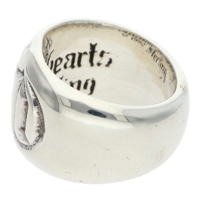 Chrome Hearts SEAL STAMP Ring Silver Size 8.5 (Silver 15.08g)