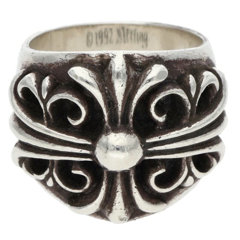 Chrome Hearts Keeper Silver Ring Size US 8