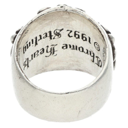 Chrome Hearts Keeper Silver Ring Size US 8