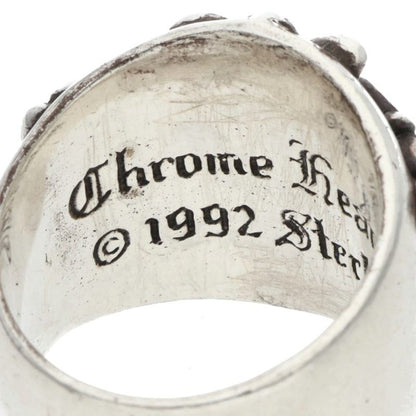 Chrome Hearts Keeper Silver Ring Size US 8