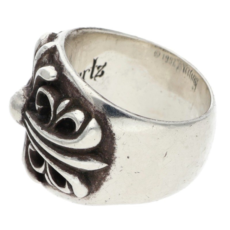 Chrome Hearts Keeper Silver Ring Size US 8