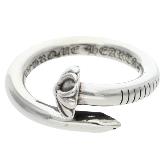 Chrome Hearts NAIL CRSBALL Silver Ring Size ONE SIZE