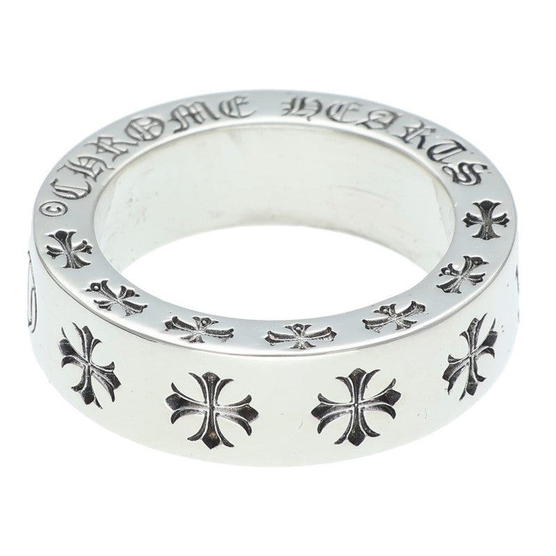 Chrome Hearts 6mm Spacer Forever Silver Ring Size US 4.5