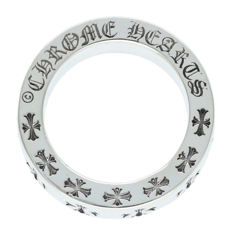Chrome Hearts 6mm Spacer Forever Silver Ring Size US 4.5