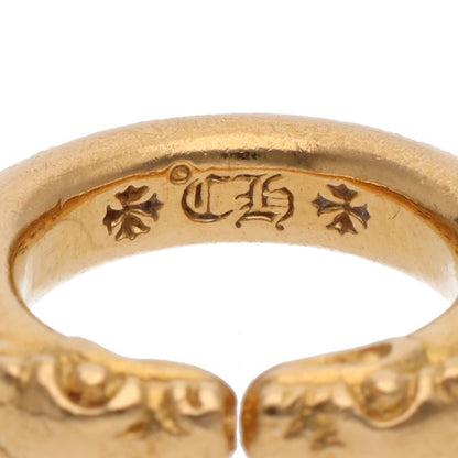 Chrome Hearts 22K Double Dog Gold Ring Size ONE SIZE