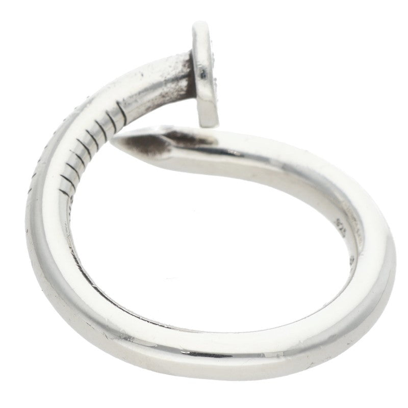 Chrome Hearts NAIL FLAT Silver Ring Size ONE SIZE