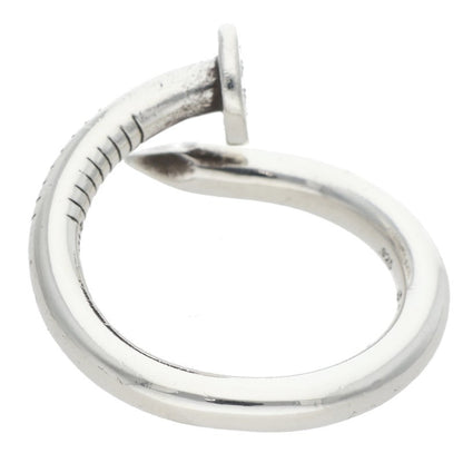 Chrome Hearts NAIL FLAT Silver Ring Size ONE SIZE