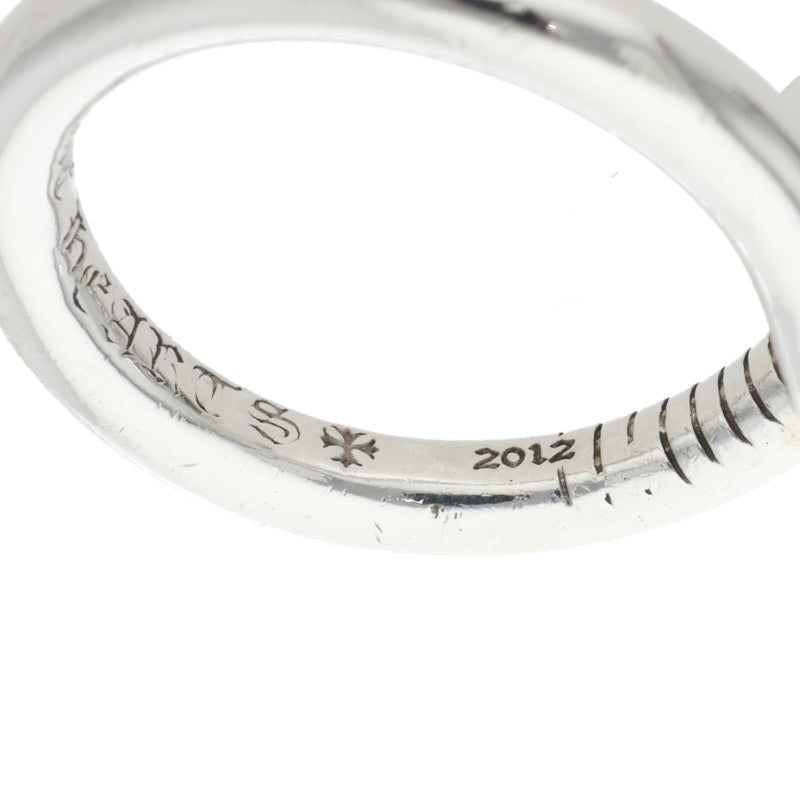Chrome Hearts NAIL FLAT Silver Ring Size ONE SIZE