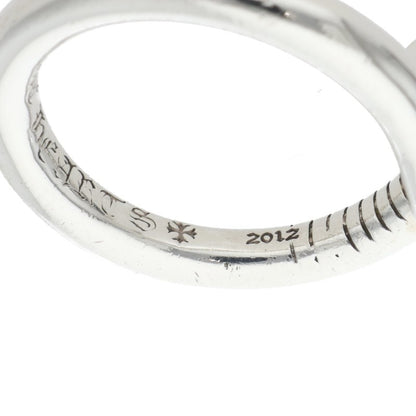 Chrome Hearts NAIL FLAT Silver Ring Size ONE SIZE