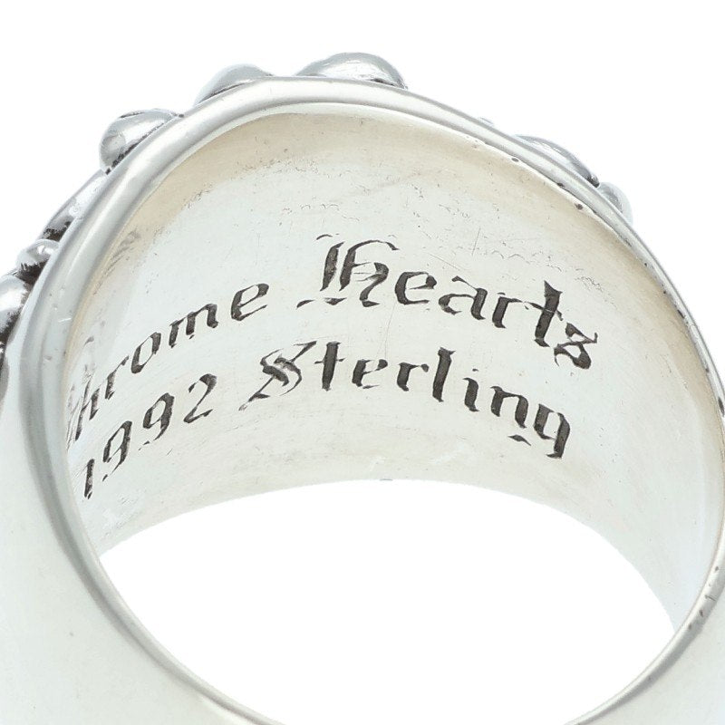 Chrome Hearts Keeper Silver Ring Size ONE SIZE