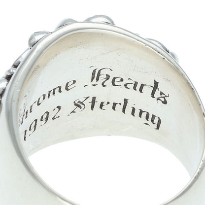 Chrome Hearts Keeper Silver Ring Size ONE SIZE