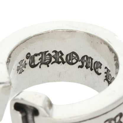 Chrome Hearts LG SCROLL LABEL Ring Silver Size JP 6.5 (Silver 12.64g)