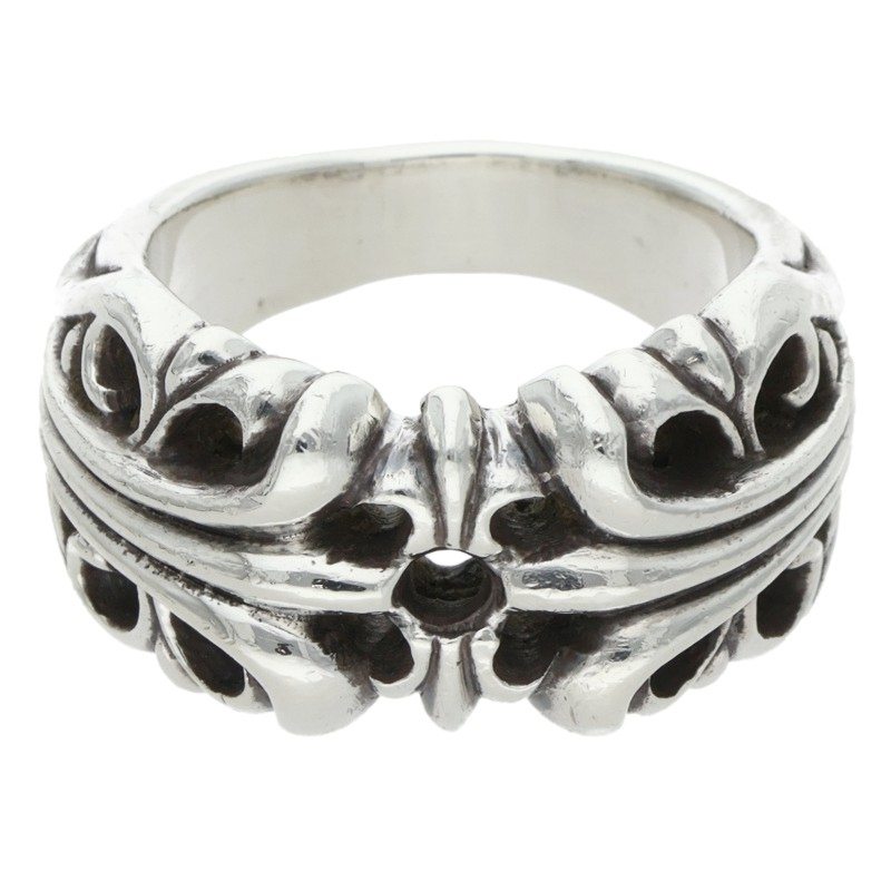 Chrome Hearts K&T Silver Ring Size ONE SIZE