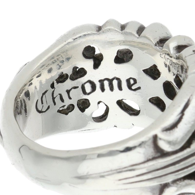 Chrome Hearts K&T Silver Ring Size ONE SIZE