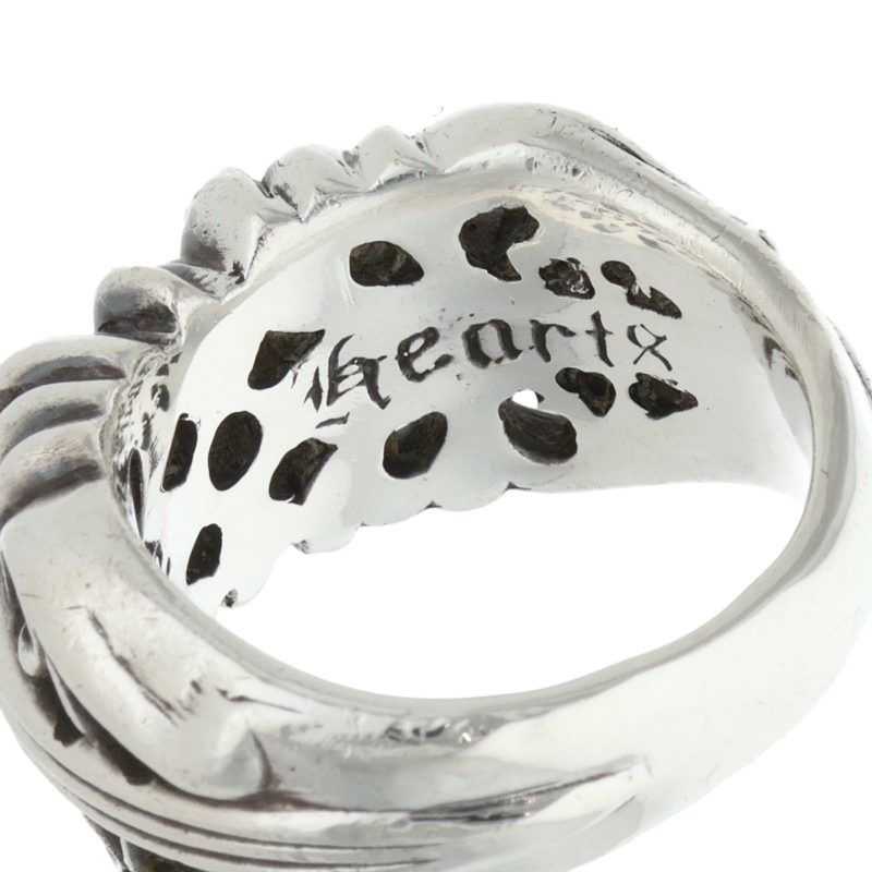 Chrome Hearts K&T Silver Ring Size ONE SIZE
