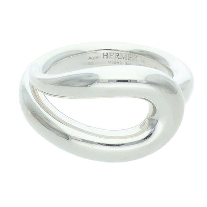 HERMES Licol .925 Silver Ring Size ONE SIZE