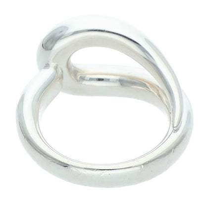 HERMES Licol .925 Silver Ring Size ONE SIZE