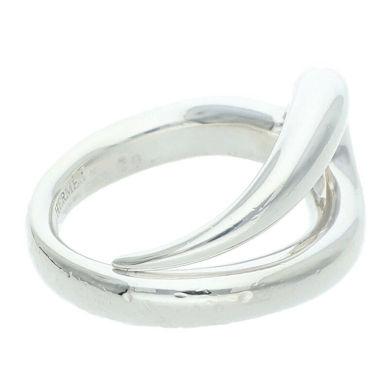 HERMES Licol .925 Silver Ring Size ONE SIZE