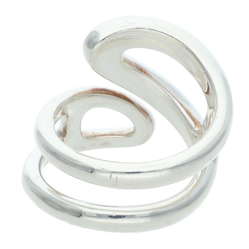 HERMES Chaine d'Ancre Punk Twist .925 Silver Size ONE SIZE