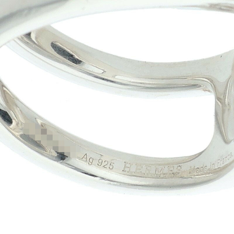 HERMES Chaine d'Ancre Punk Twist .925 Silver Size ONE SIZE