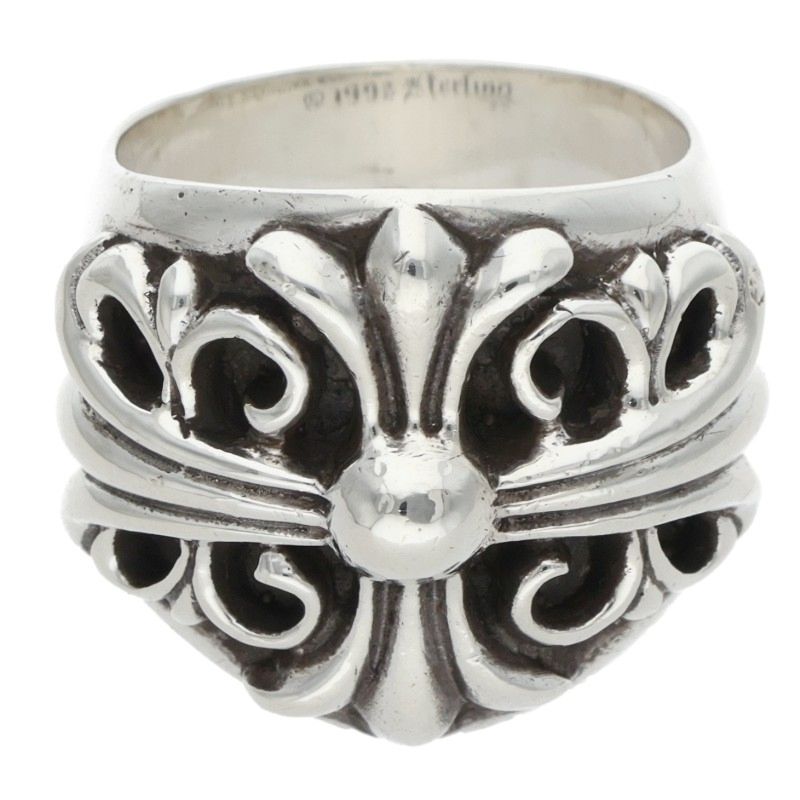 Chrome Hearts KEEPER Silver Ring Size ONE SIZE