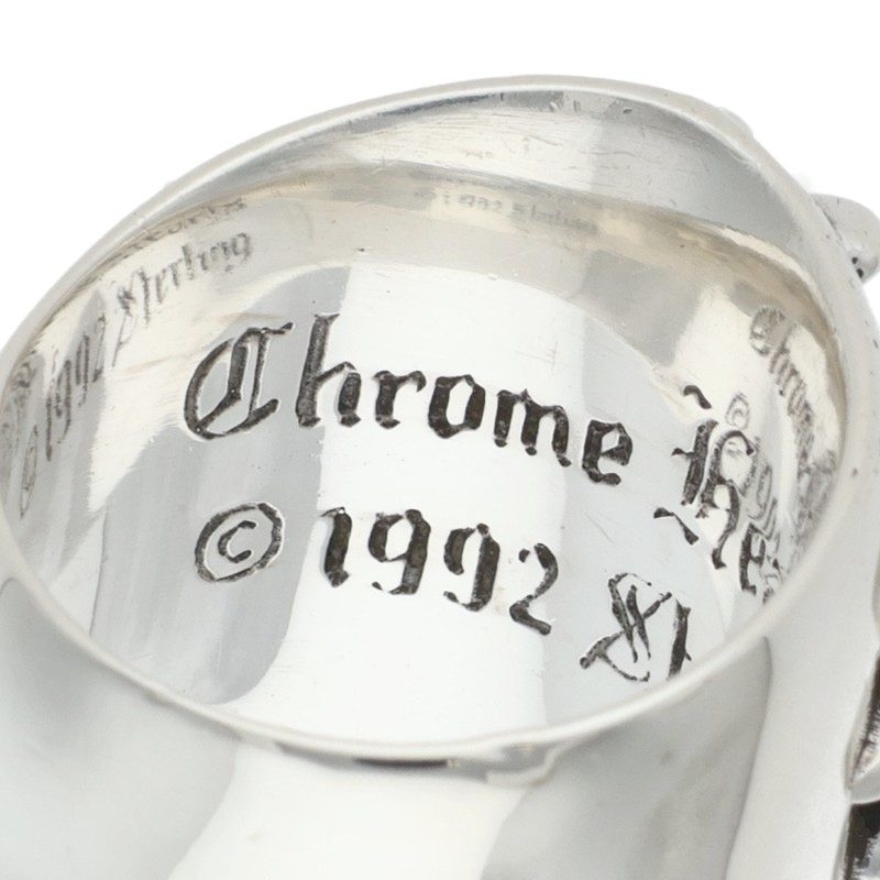 Chrome Hearts KEEPER Silver Ring Size ONE SIZE