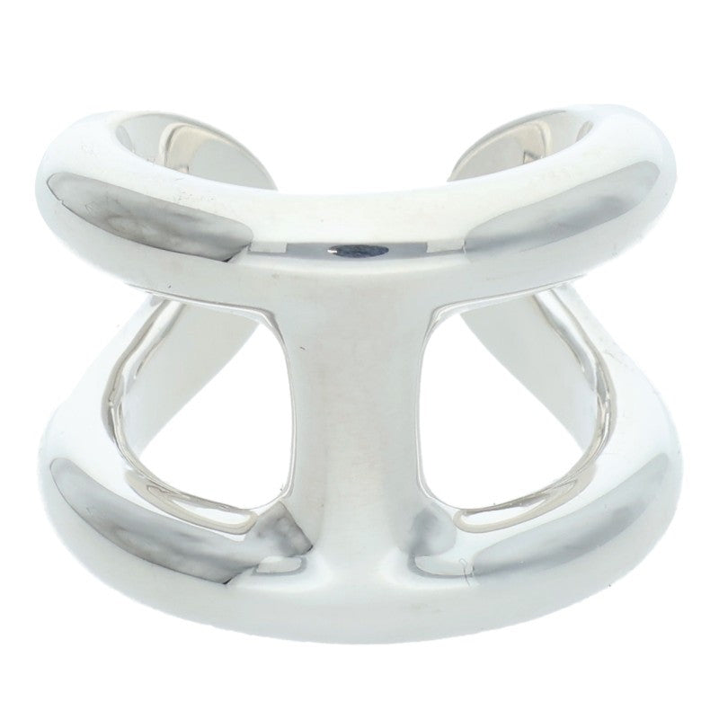 HERMES Osmose GM .925 Silver Ring Size ONE SIZE