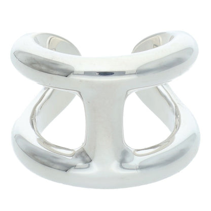 HERMES Osmose GM .925 Silver Ring Size ONE SIZE