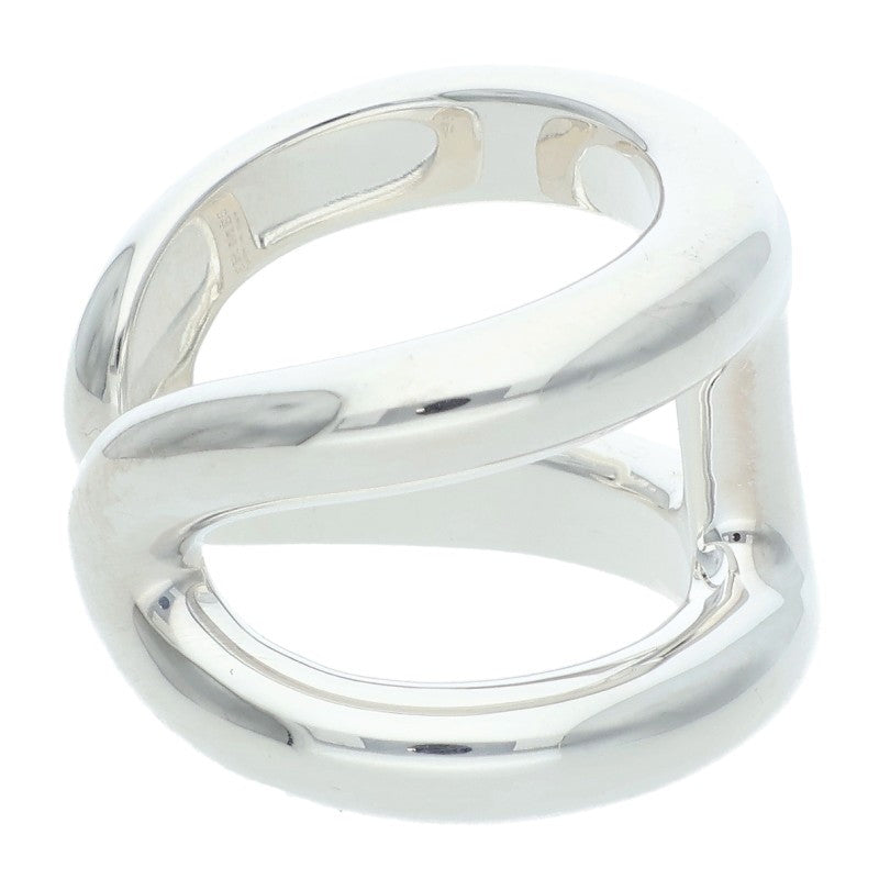 HERMES Osmose GM .925 Silver Ring Size ONE SIZE