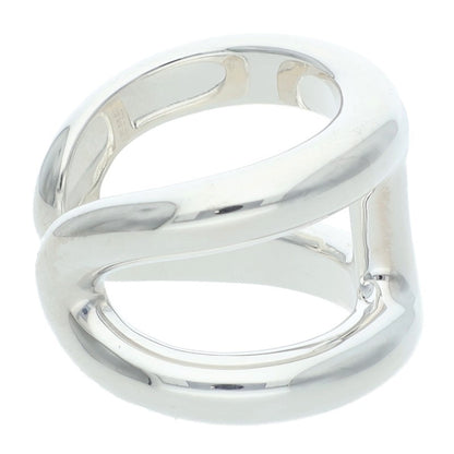 HERMES Osmose GM .925 Silver Ring Size ONE SIZE