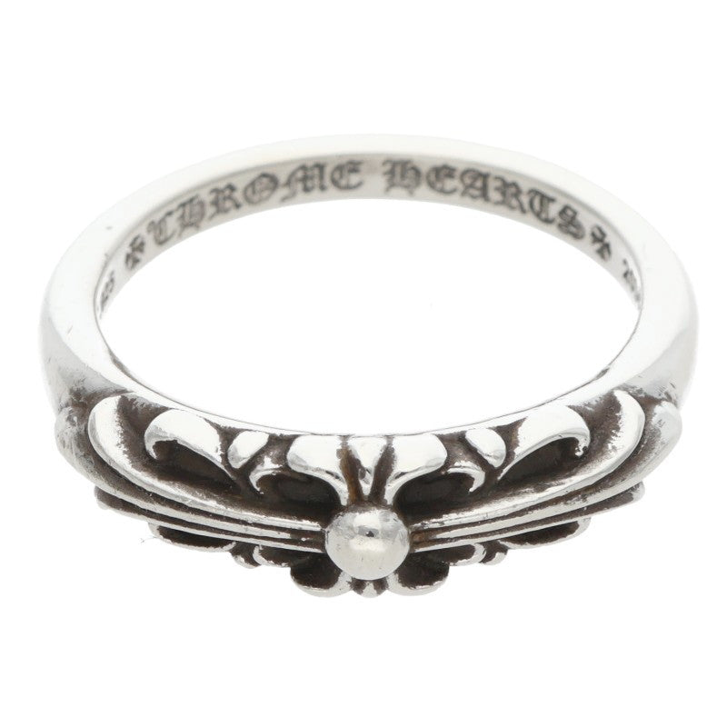 Chrome Hearts BABY CLASSIC Floral Cross Ring Size US 10.5
