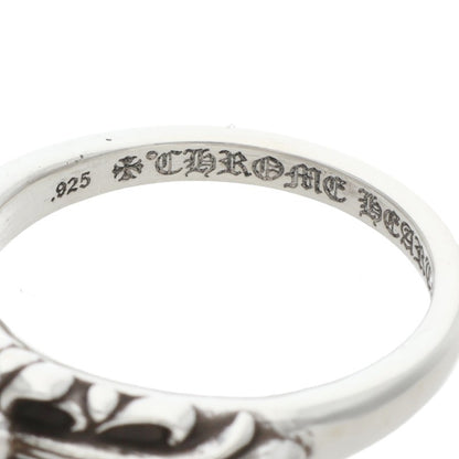 Chrome Hearts BABY CLASSIC Floral Cross Ring Size US 10.5