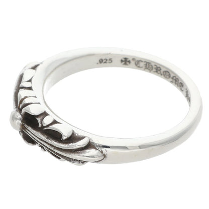 Chrome Hearts BABY CLASSIC Floral Cross Ring Size US 10.5