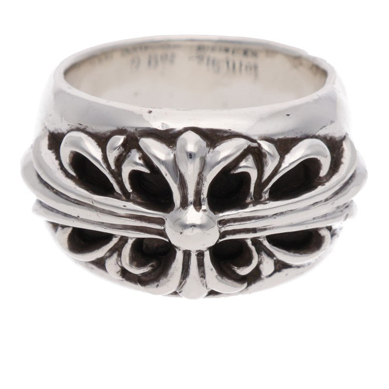 Chrome Hearts FLRL CRS Silver Ring Size US 6.5
