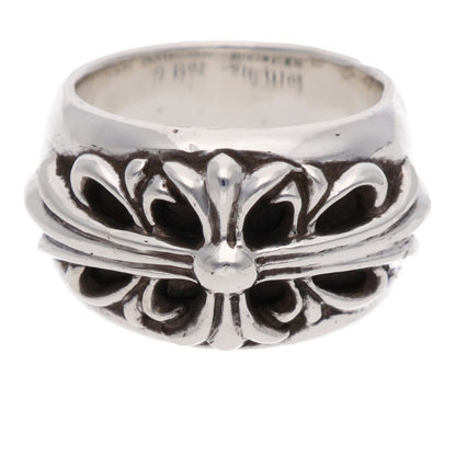 Chrome Hearts FLRL CRS Silver Ring Size US 6.5