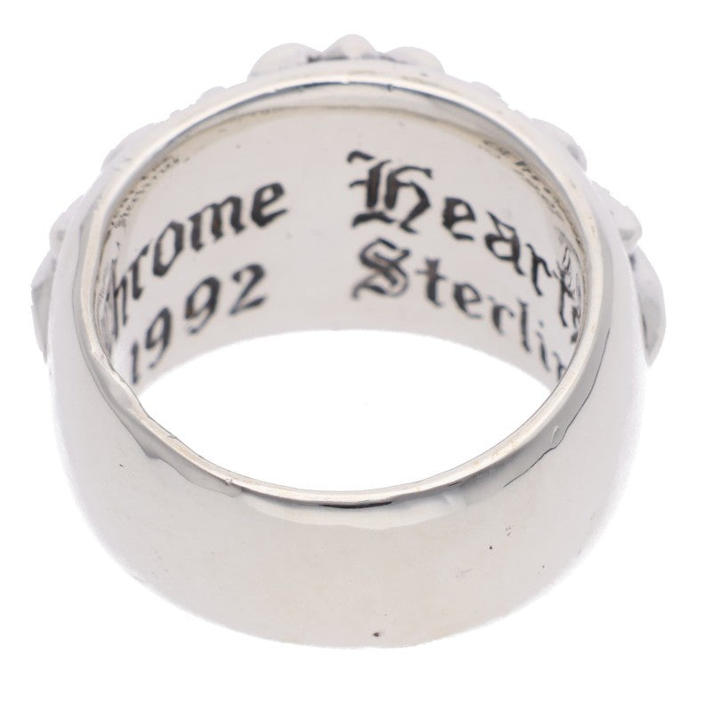 Chrome Hearts FLRL CRS Silver Ring Size US 6.5