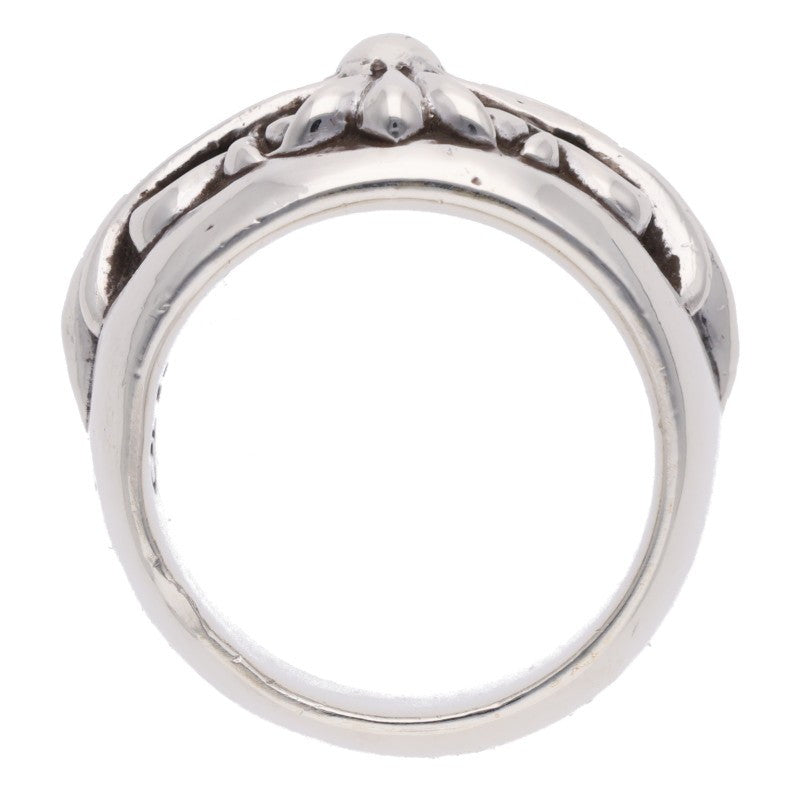 Chrome Hearts FLRL CRS Silver Ring Size US 6.5