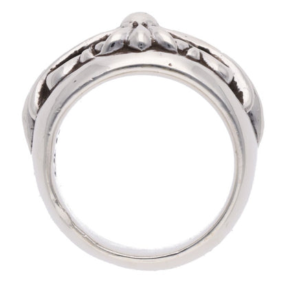 Chrome Hearts FLRL CRS Silver Ring Size US 6.5