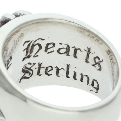 Chrome Hearts FLRL CRS Silver Ring Size US 5