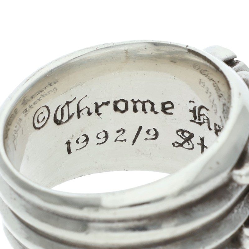 Chrome Hearts Dagger Silver Ring Size US 7.5